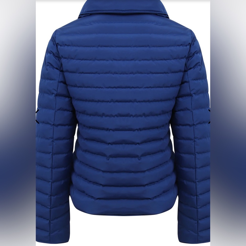 HONEY FUNNEL NECK QUILTED JACKET IN MAZARINE BLUE - TOKYO LAUNDRY - Picture 3 of 11